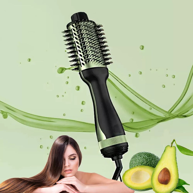 Cepillo secador para Cabello aguacate