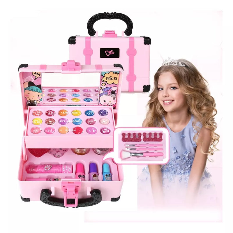 Kit De Maquillaje Infantil, Cosmetiquera